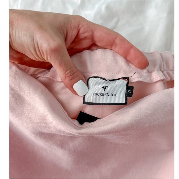 Tuckernuck Miranda Blush Pink Off The Shoulder Top size XL - Picture 7 of 7